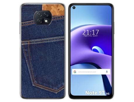 Carcasa Xiaomi Redmi Note 9T 5G TUMUNDOSMARTPHONE Dibujos Multicolor