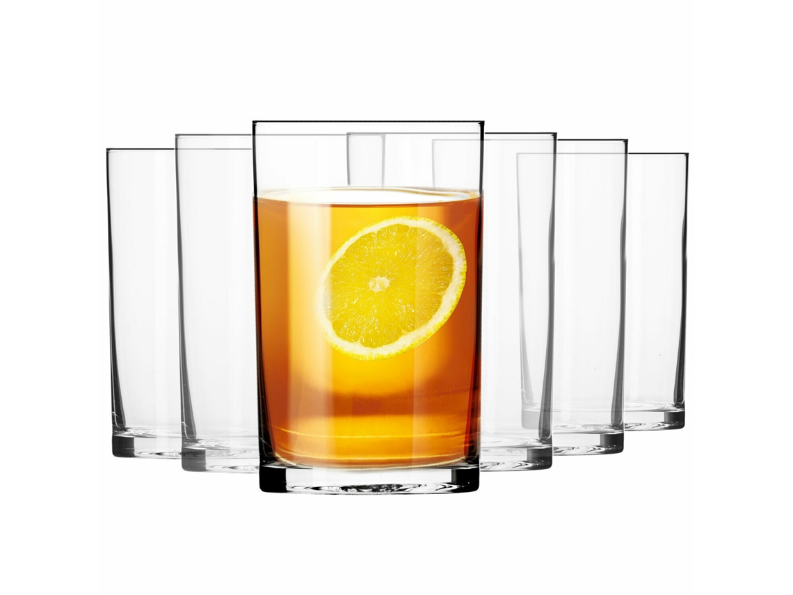 Vasos KROSNO GLASS Basic (Vidrio - 6 Un - Transparente - 6.6 x 10.5)
