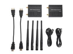 Extensor de interfaz multimedia HD inalámbrico (transmisión de 1080p a 60 Hz, alcance de 200 m)