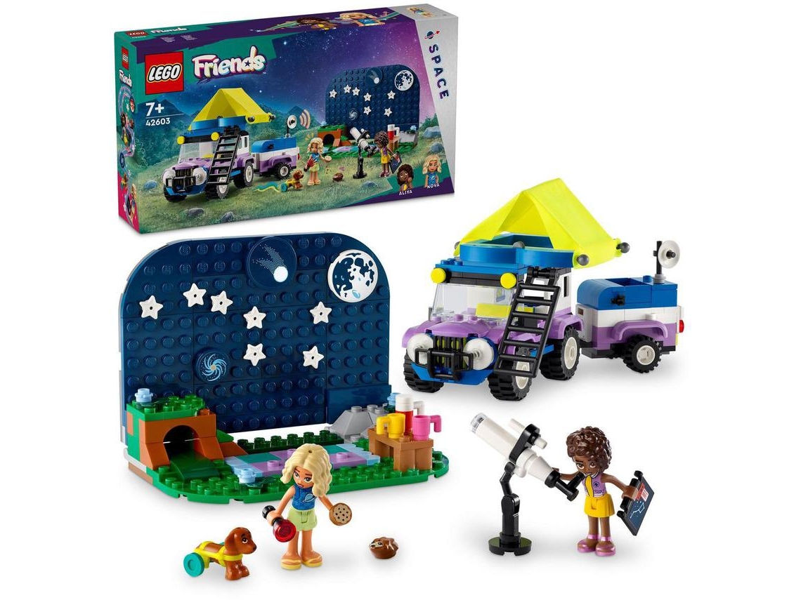 LEGO Friends: Veículo de Acampamento e Observação Astronómica (364 peças)