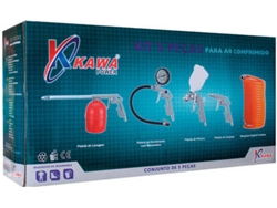 Kit Herramienta Neumatica y Pistolas de Pintar con 5 Piezas - Kawapower