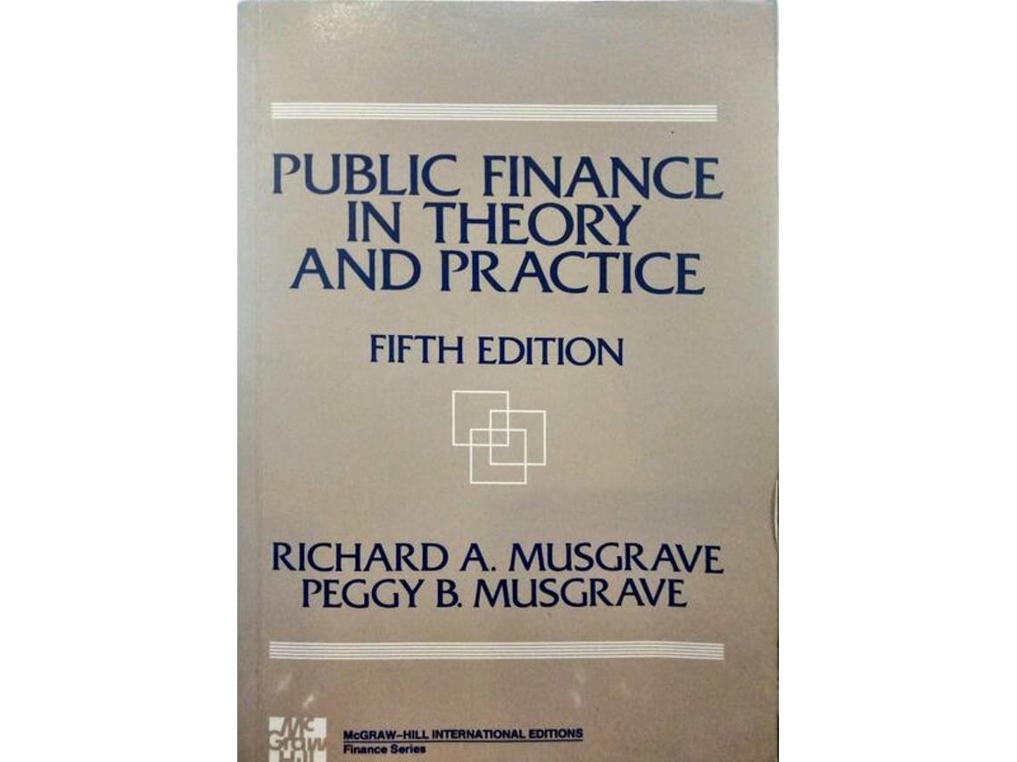 Libro Public Finance In Theory And Practice. de MUSGRAVE. (Richard