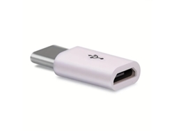 Adaptadores universales USB 3.1 C a Micro USB (negro y blanco). Vayotoy