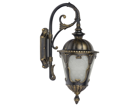 Lámpara NOWODVORSKI Tybr (Negro Con Pátina Dorada - Aluminio)