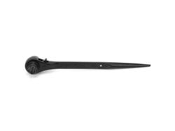 Destornillador De Carraca Con Punta Afilada, Vaso Plum Quick-fit, Doble Uso, 19*22 Mm, Acero Cromo-vanadio Negro.