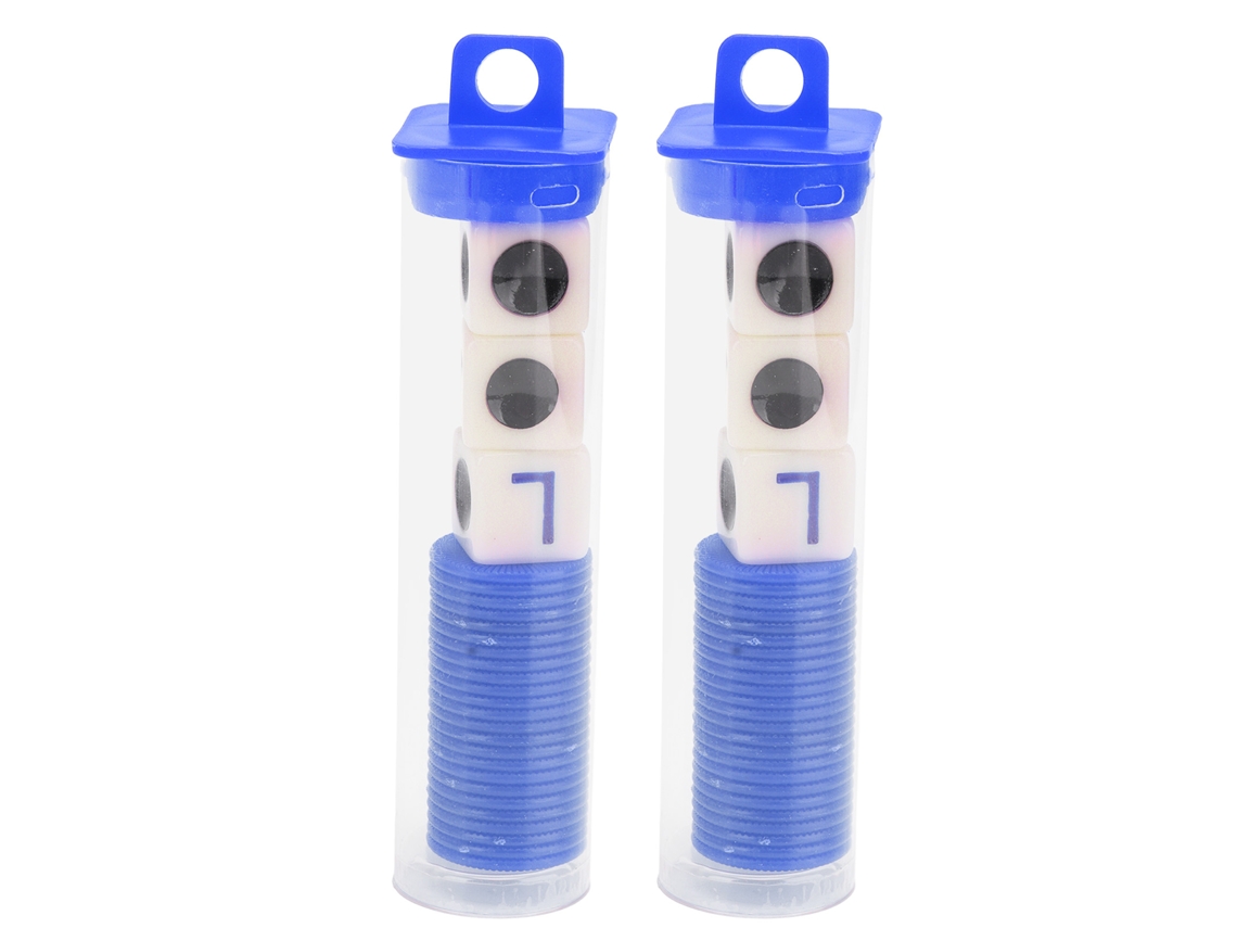 2 Sets Juego De Dados Left Right Center 16mm Con 3 Dados 24 Fichas Para Noches Familiares Reuniones Amigos Fiesta Azul