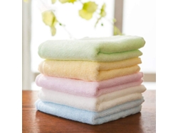 5 Toallas De Bambú Para Rostro Y Bebé De 25x25 Cm - Toallas Versátiles Para Baño, Hotel, Spa Y Cocina.