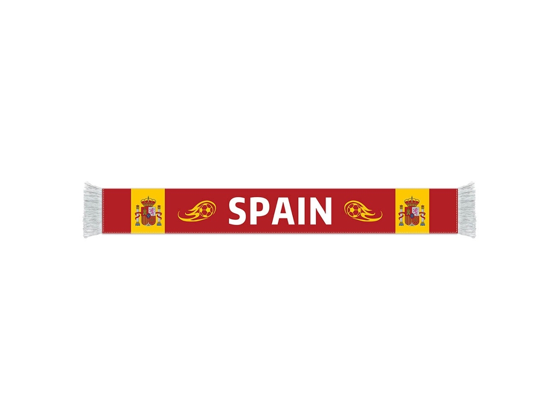 Pack De 3 Bufandas España Copa 2026, Impresión Doble Cara, Flecos Reforzados Para Grupos De Hinchas.