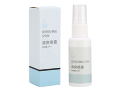 El spray facial refresca e hidrata la piel.