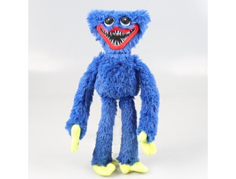 Peluche Poppy Playtime Game, Huggy Wuggy, 40 cm (0,11 kg), Azul - 1 Unidad