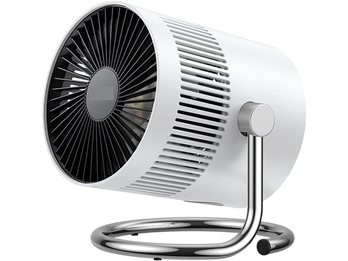 Ventilador de mesa USB para uso doméstico y exterior.