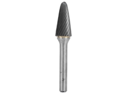 Fresa De Carburo De Tungsteno De 12 Mm, Duradera, De Doble Corte, Forma De Tronco, Amplia Aplicación (lx1228m06)