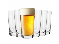 Vasos KROSGLASS Pure (Vidrio - Transparente - 8,8 x 16)