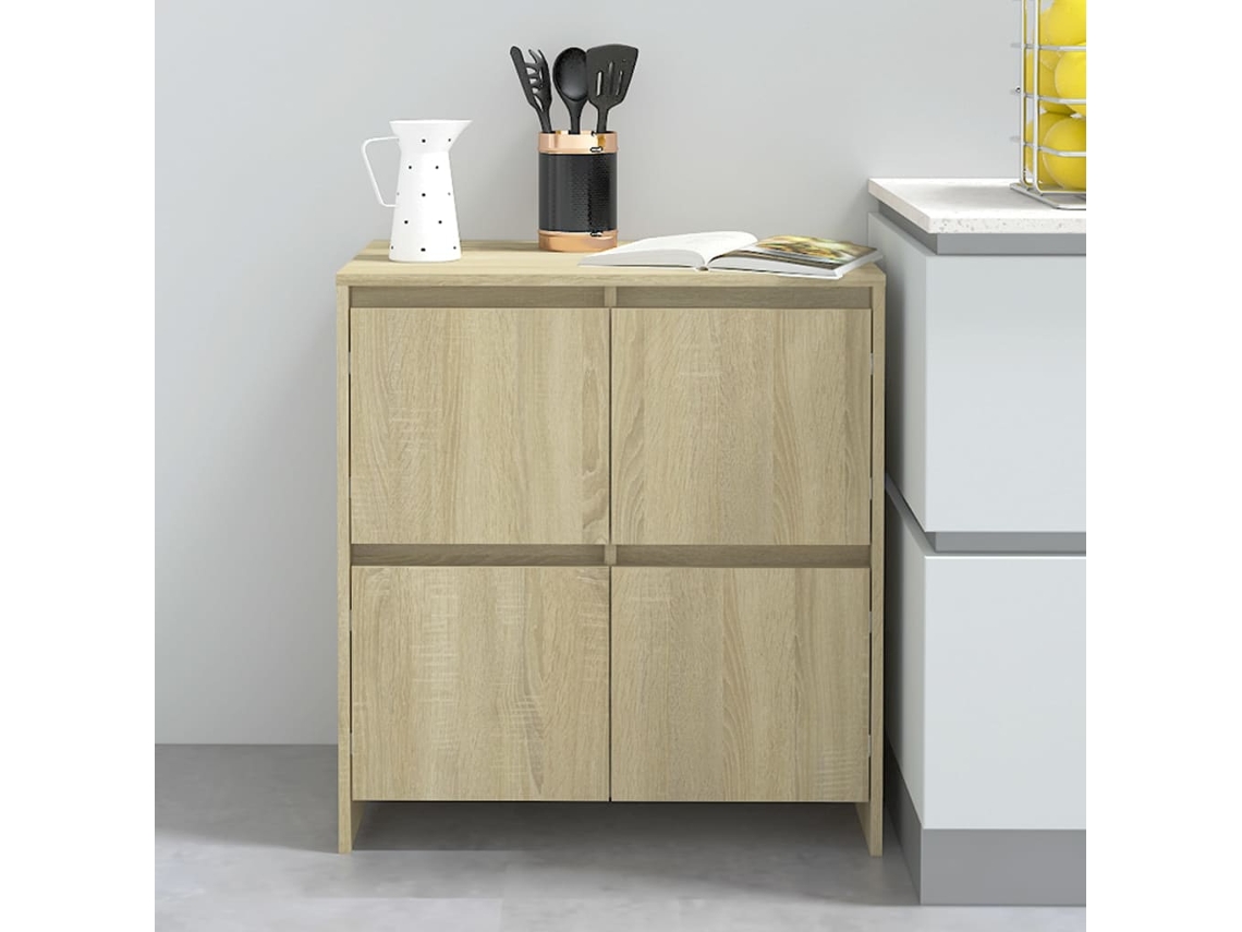 Lovely Home Aparador 70X41X75 Cm Aglomerado Color Roble Sonoma