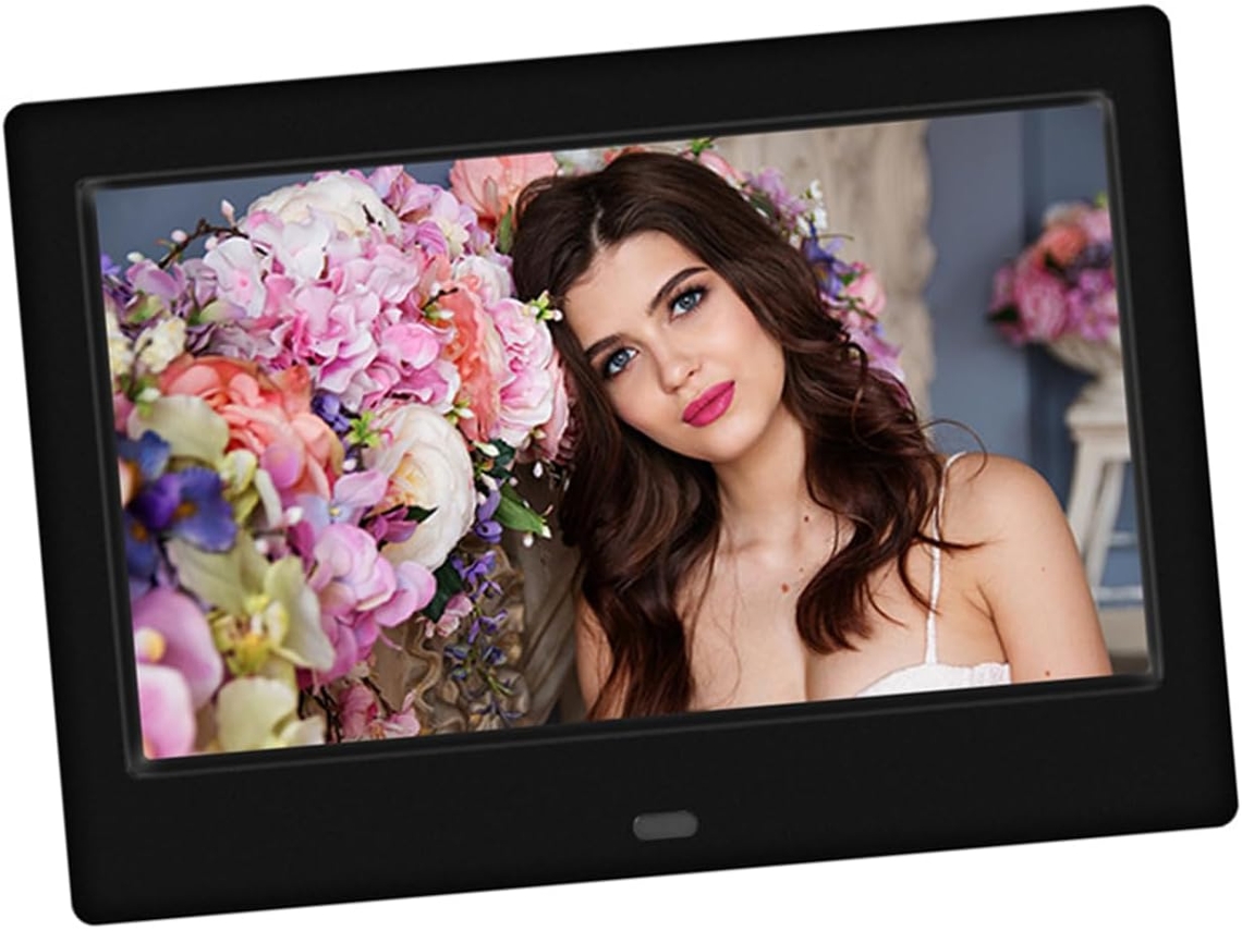Marco De Fotos Digital Con Pantalla Led, Compatible Con Usb Y Tarjetas De Memoria.