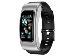Reloj inteligente K60 de 1,08 pulgadas con correa de silicona extraíble, resistente al agua y compatible con llamadas Bluetooth. Ly Ebike