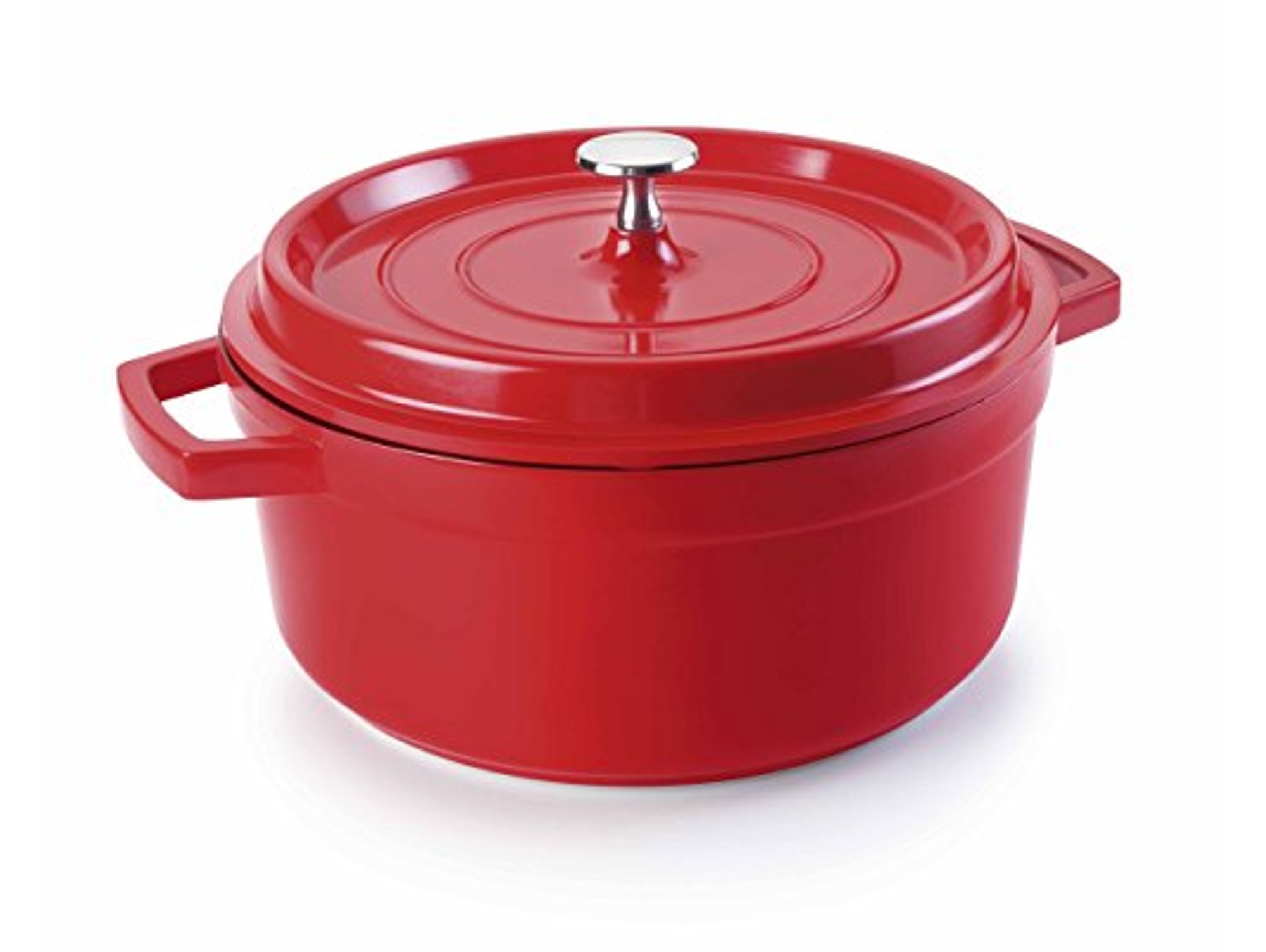 Cacerola LACOR Aluminio Rojo 28cm