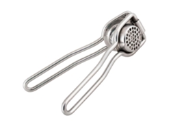 Prensa de ajo y jengibre de acero inoxidable, trituradora manual fácil de usar para la cocina. Rosewell