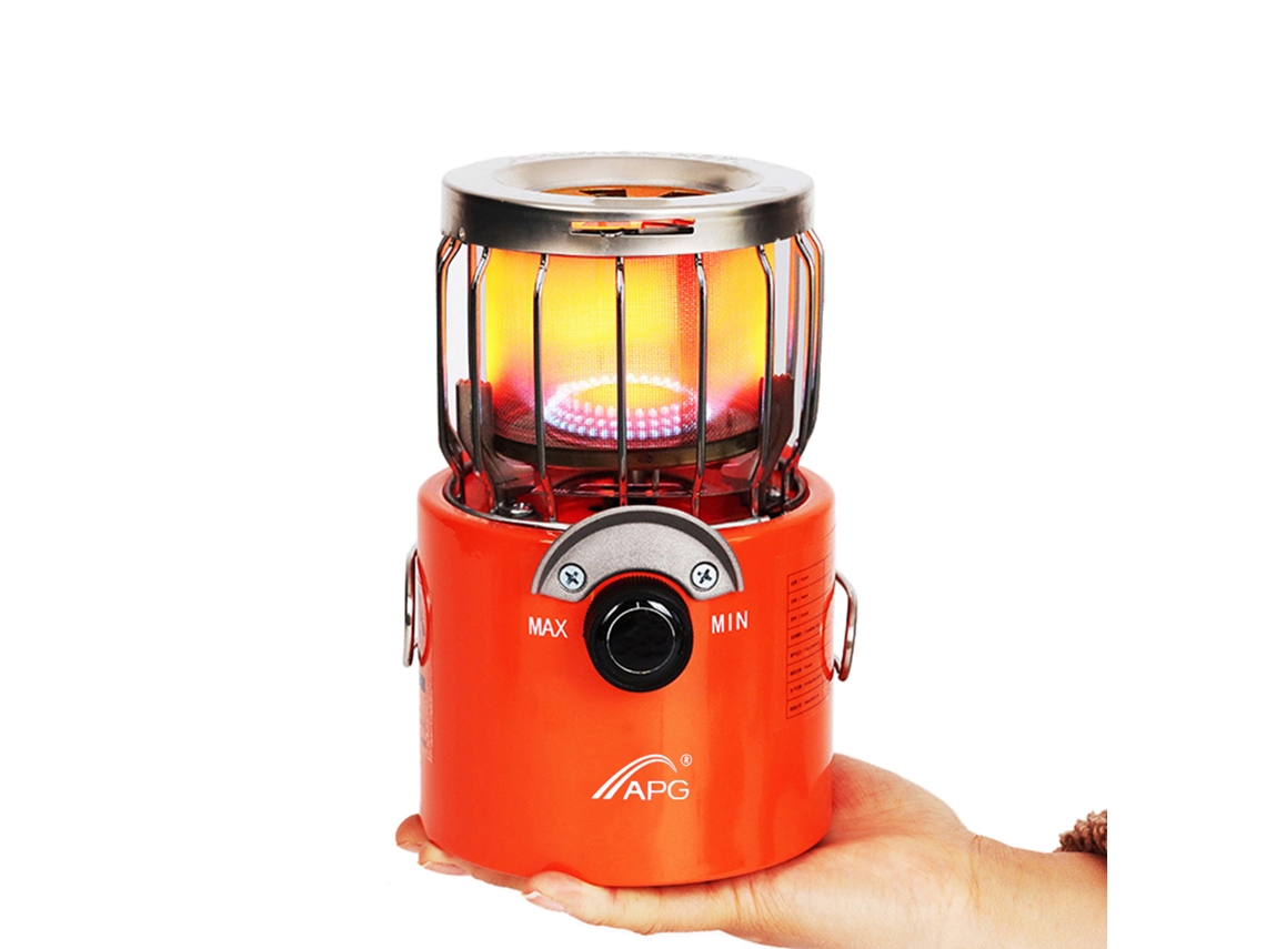 Calentador De Gas Portátil De 2000 W, Estufa De Camping Para Pesca En Hielo, Camping, Senderismo Y Cocina Al Aire Libre.