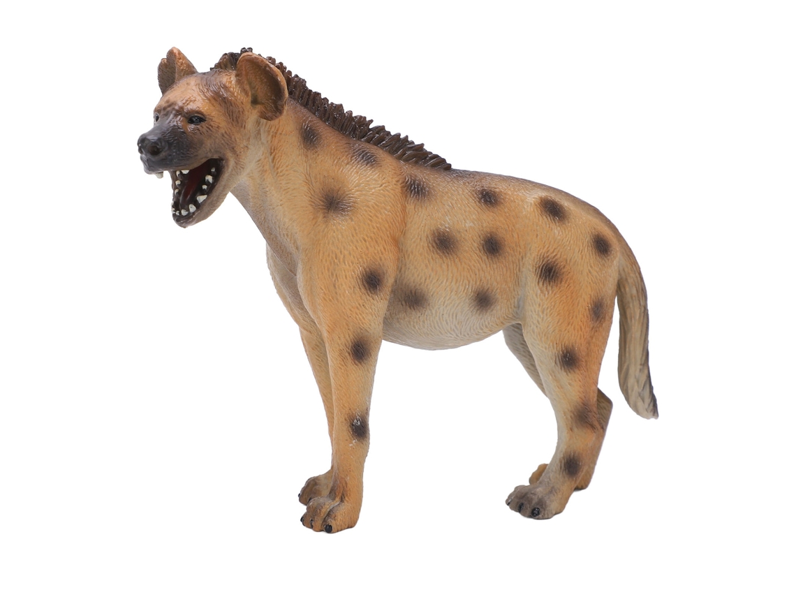 Figura De Hiena Educativa Estilo Selvagem Em Plástico Pequena Ornament Animal Para Mesa De Escritório