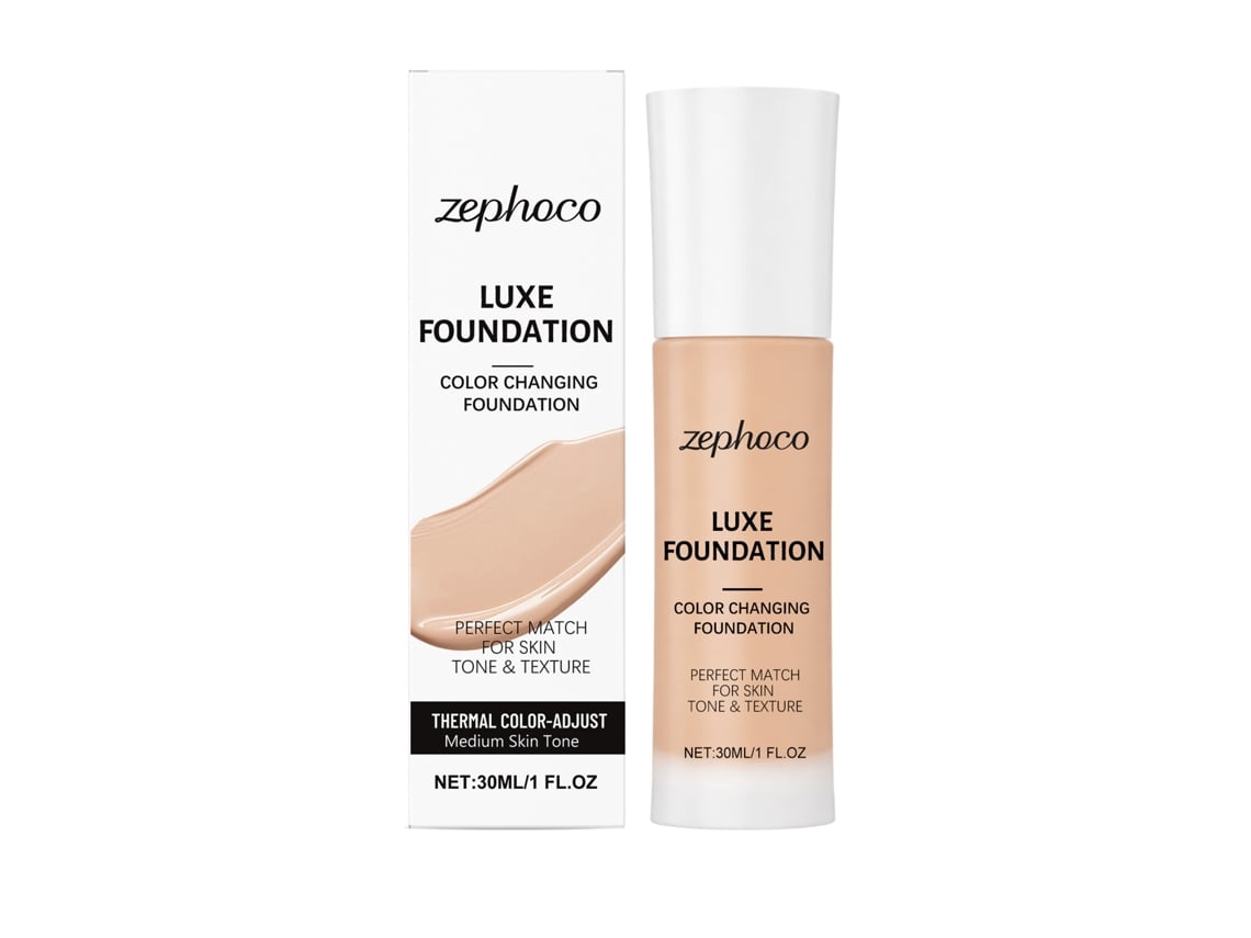 Base de maquillaje termosensible, tono de piel medio