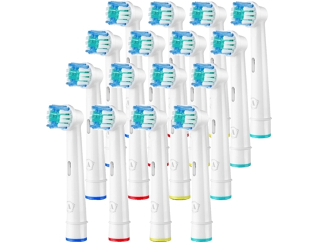 4 cabezales de repuesto para cepillos de dientes, cabezales de repuesto para cepillos de dientes eléctricos profesionales, compatibles con cepillos...