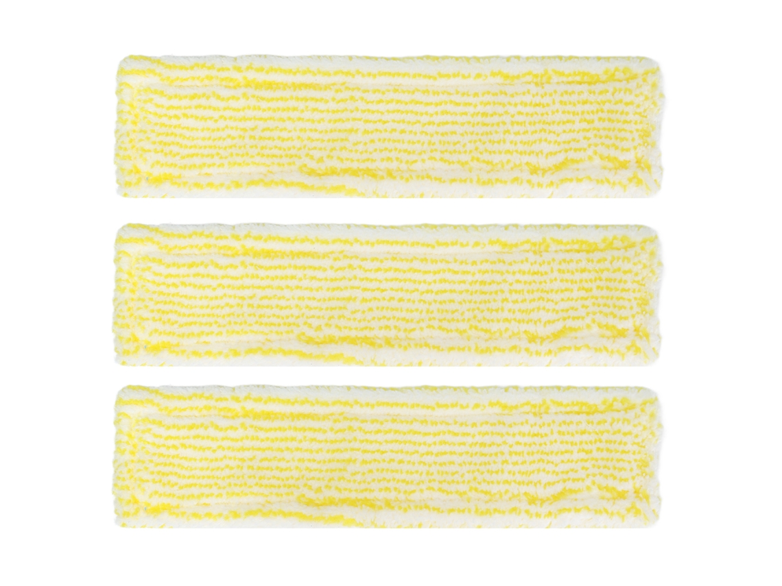 3 Esponjas De Microfibra De Repuesto Para Limpiador De Ventanas Karcher Wv2 Wv5
