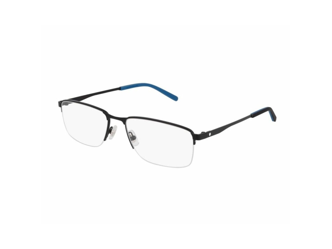 Montura De Gafas Hombre Montblanc Mb0107o-003 (gris - Metal - 145 Mm - Ø 56 Mm)