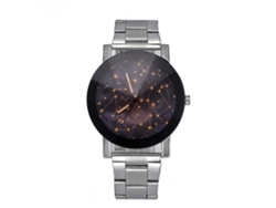 Relógio Casual Feminino Lvpai Com Cristais E Pulseira De Estampa Quartz Azul