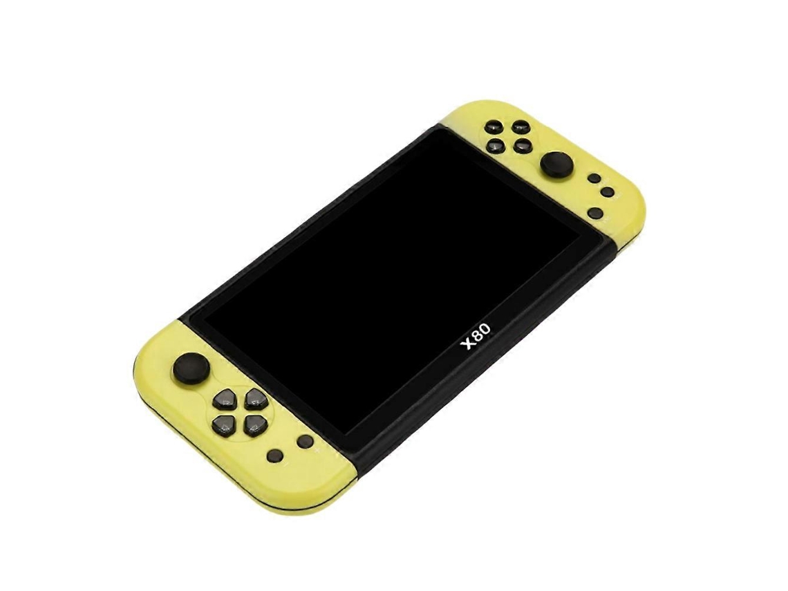 Consola de videojuegos portátil X80 de 7 pulgadas con pantalla HD y 20 000 juegos - Hengjian