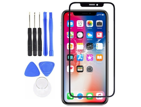 Kit de reparación de pantalla de vidrio frontal exterior de repuesto para iPhone X XR XS 11 Pro Max 12 13 12/13 Mini 12/13 Pro 12/13 Pro Max - para...