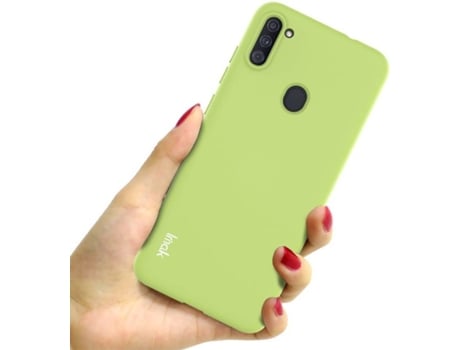 Carcasa + Protector Samsung Galaxy M11 HFS-HOUSE TPU Verde
