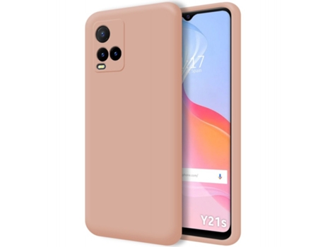 Carcasa Vivo Y21s / Y33s TUMUNDOSMARTPHONE Silicona Líquida Rosa