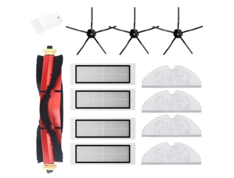 Kits de filtros de Cepillo Lateral de cinco brazos para Xiaomi Roborock S5 Max S6 S60 S65 S50 E35 accesorios para aspiradoras repuestos