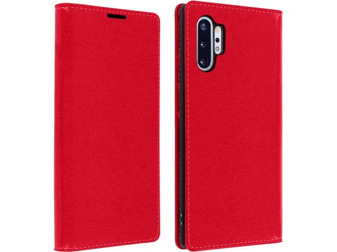Funda Samsung Galaxy Note 10+ AVIZAR Wallet Rojo