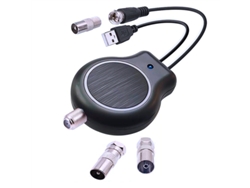Antena de TV digital HD para interiores y exteriores con amplificador de señal HD, compatible con FM y DVB, alimentación USB, ganancia de 32 dBi Mdug