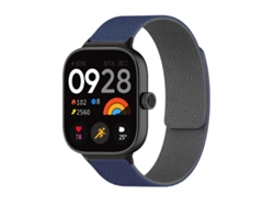 Pulseira Para Redmi Watch 6 / 5 / 4 - Silicone Macio Magnético - Textura De Lichia