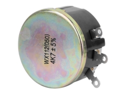 Potenciómetro de alambre de curvatura circular simple Wx112 en espiral, potencia 4,7 k, 5 W (0,50)