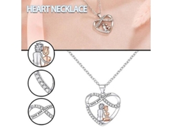 2026-colgante Collar Abuela Te Amo Para Siempre Joyería Regalo Mujer Amor Eterno