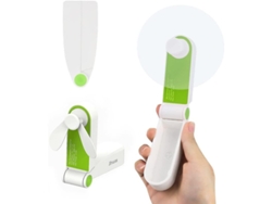 2026-ventilador Mini Portátil Plegable Usb Recargable Con 2 Velocidades Para Viaje Camping Hogar Verde
