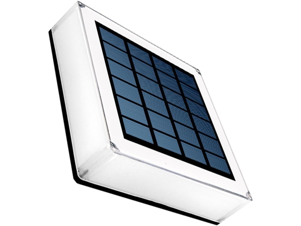 Lámpara Solar De Pilar Para Exteriores, 3000k-6000k, Doble Temperatura, Resistente Al Agua, 1 Unidad.