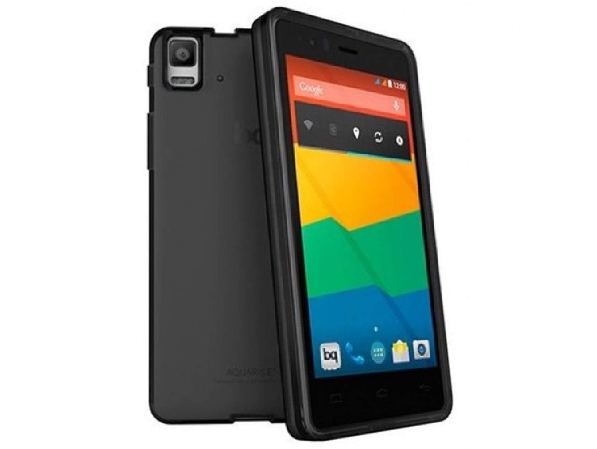 Carcasa BQ Gummie Aquaris E4 negro