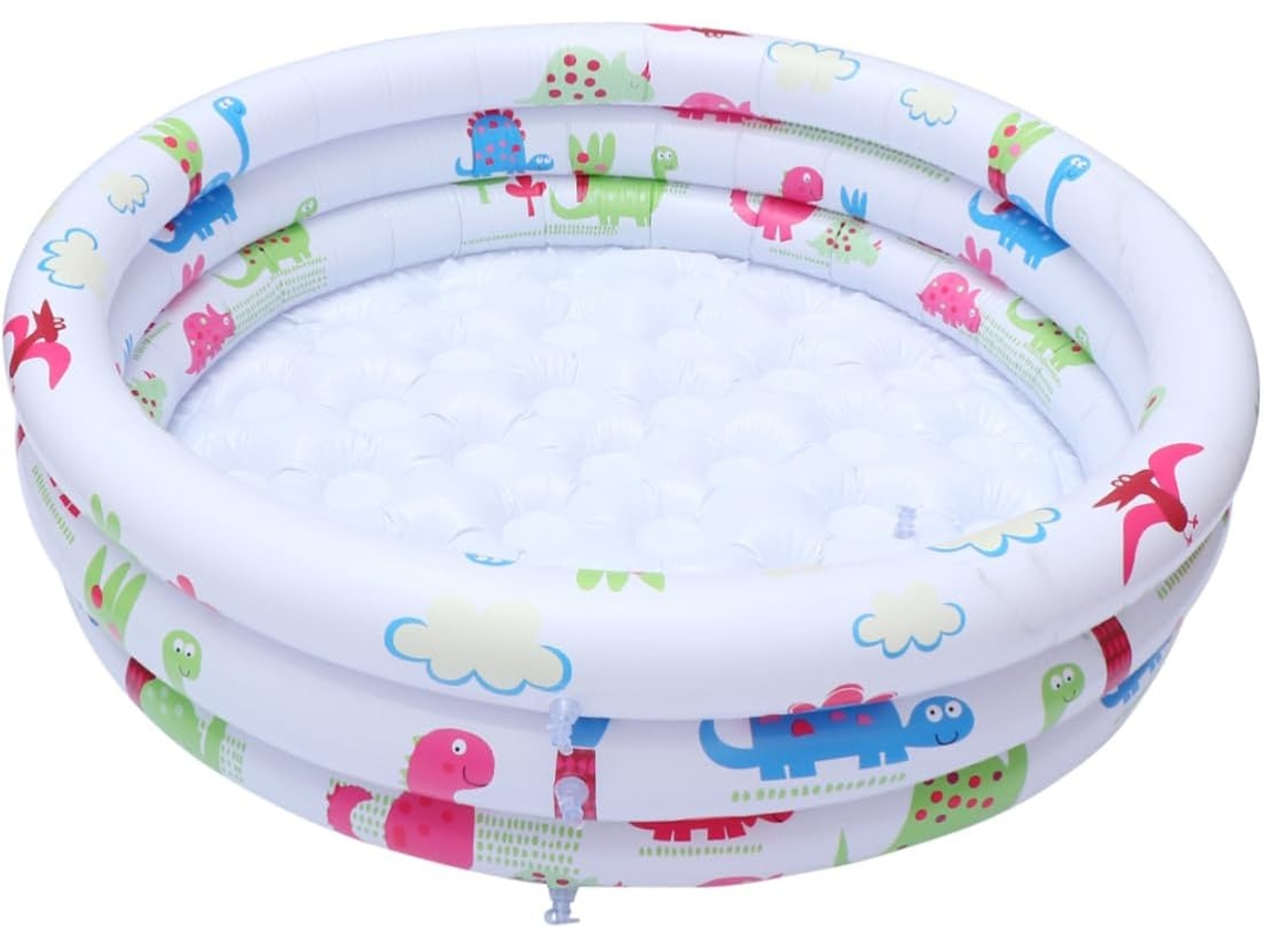 Piscina Inflable Para Exterior Bomba Mediano Jardín Portátil Verano