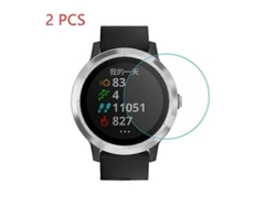 Protector de pantalla de vidrio templado para reloj inteligente Garmin Vivoactive 3 y Vivoactive 3 Element/3t Trainer Ly Ebike