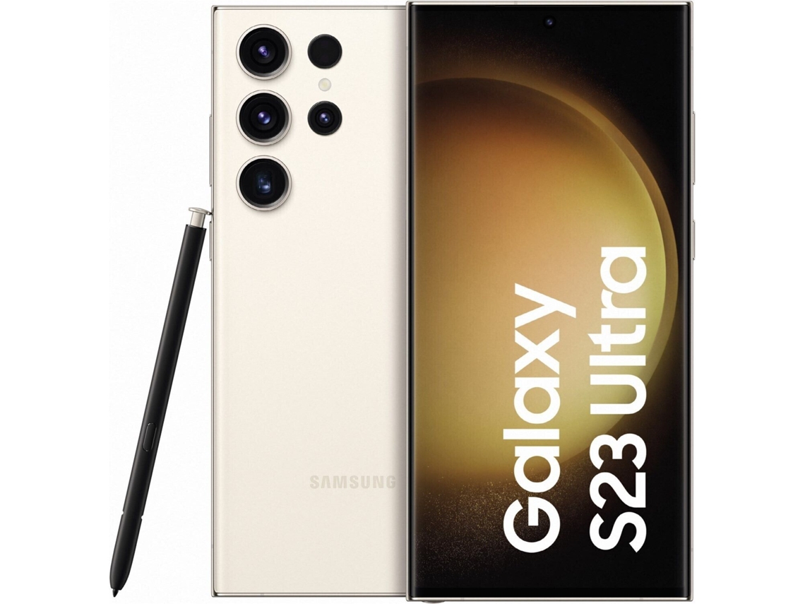 Smartphone SAMSUNG Galaxy S23 Ultra (Reacondicionado Como Nuevo - 256 GB - Blanco)