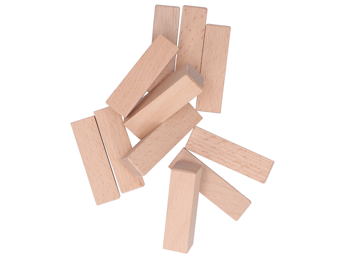 11 Bloques De Madera Sin Terminar De 7x2x2 Cm Para Tallar, Ideales Para Principiantes Y Expertos.
