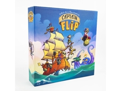 Juego de mesa Capitán Flip: Un dinámico juego de cartas para toda la familia, ideal para 2 a 6 jugadores. MDUG