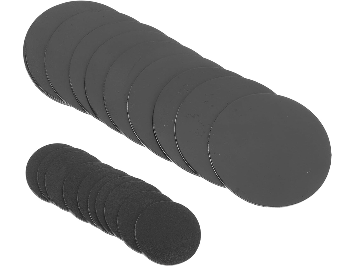 20 Disques Magnétiques Ronds Auto, Adhésifs Para Palette De Maquillage Kit Magnétique Domestique ...