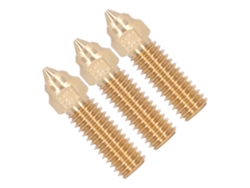 Kit De 3 Boquillas De Bronce Para Impresora 3d Extruder, Flujo Alto Resistente A Altas Temperaturas Para Creality K1, Diámetro 1.75mm, Agujero 0.6mm