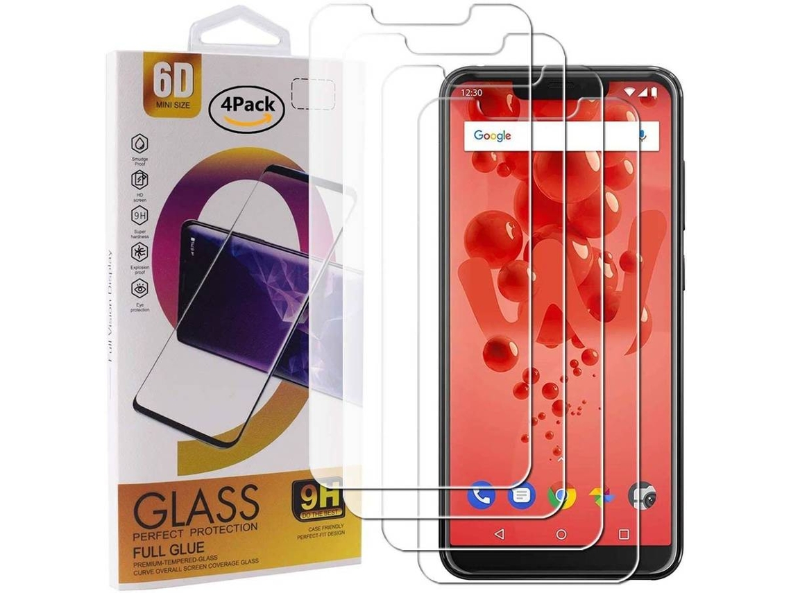 Protector Cristal Templado Wiko View 2 Plus HONGWE.